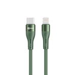 Intouch Fleet Type-C Lightning 65W PD Yeşil 1 m Şarj ve Data Kablosu