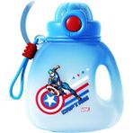 Intragdou Disney Çilek Ayı Büyük Kapasiteli Ton Kova Su Isıtıcısı Çocuk Hasır Pot Göbek Fincan (Yurt Dışından) - Açık Mavi