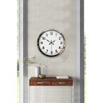 INURA GLOBAL Zentime Krom Elegance 40 Cm Metal Standart Duvar Saati