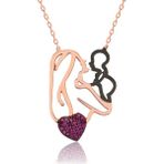 Inure Jewelry Inure Jewelry Gümüş Anne Çocuk Sevgisi Kolye