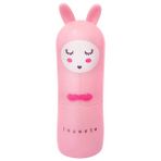 Inuwet Bunny Çilek Aromalı Dudak Balmı Pembe Renkli Nemlendirici 3+ Yaş İçin