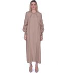Invee Bebe Biyeli Elbise Camel 6936 - 2