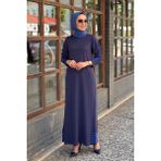 Invee Elbise 7066 Indigo - 1