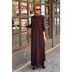 Invee Elbise 7066 Kahve - 2