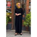 Invee Triko Elbise 7060 Siyah - 2