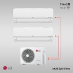 Inverter Multi Split Wi-Fi Klima Dp2 12K+18K Btu