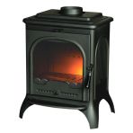 Invicta Seville-2 Antrasit 7 Kw İthal Döküm Şömine Soba