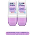 Invisible Deodorant Roll On Iz Bırakmayan Özel Formül, 48 Saate Kadar Etkili 50 ml X2 Adet - 100 ml