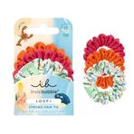 Invisibobble - Au Soleil Beachy Bliss - 3lü kumai kaplı saç tokası seti