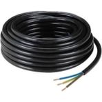 İnwatt 100 Metre 3 X 2.5 Mm Cca Ttr Çok Telli Elektrik Kablosu Siyah Renk