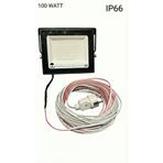 İnwatt 100 Watt Led Projektör Seyyar 50 Metre Dış Mekana Uygun Sıvıya Dayanıklı