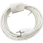 İNWATT 20 Metre 3x1,5 mm Cca Ttr Tekli Beyaz Renk Topraklı Kauçuk Seyyar Elektrik Kablosu - Çok Renkli