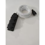 İNWATT 3 Lü Kauçuk Uzatma Kablosu 15 Metre ( 3x1.5 Ttr ) - Çok Renkli