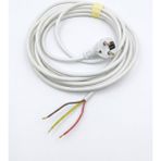 İNWATT 3 Metre Topraklı Hazır Fişli Elektrik Uzatma Kablosu 3x1.5 Mm² Beyaz