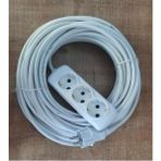 İNWATT 3x2.5 mm Ttr Cca Seyyar Uzatma Kablosu 30 mt - Çok Renkli