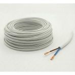 İNWATT Genel 25 Metre 2x1.5 Cca Ttr Elektrik Uzatma Kablosu Çok Telli Beyaz