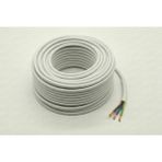 İNWATT Genel 3x2.5 Tam Kesit Cca Ttr Elektrik Uzatma Kablosu 60 Metre Beyaz