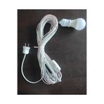 inwatt LED Ampul, 9 Watt, E27 Duy, Beyaz Işık, 7,5 Metre Kablolu Anahtarlı Seyyar Uzatma