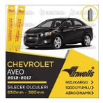 Inwells 2012-2017 Chevrolet Aveo Sedan Muz Silecek Takımı