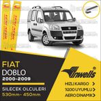 Inwells Fiat Doblo 2000-2010 Ön Silecek Takımı