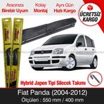 Inwells Fiat Panda Hybrid 2004-2012 Silecek Takımı