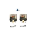 Inwells İki Adet Mini Role 12v. 5 Uçlu. 40 A. Far. Korna. Fan. Lpg Röle