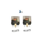 Inwells (İki Adet) Mini Role 12V, 5 Uçlu, 40 A, Far, Korna, Fan, Lpg Rolesi (İnwells 011010)