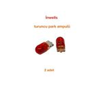 Inwells İnwells 12V 5W T10 Turuncu (Amber) 2 Adet T10 Park Ampulü