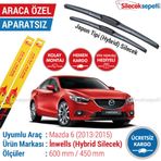 Inwells Mazda 6 Hybrid 2013-2015 Silecek Takımı