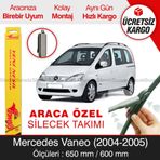 Inwells Mercedes Vaneo 2004-2005 Muz Silecek Takımı