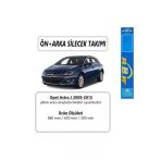 Inwells Opel Astra J Ön+Arka Silecek Takımı 2009-2019