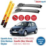 Inwells Renault Clio 2 1998-2005 Muz Silecek Takımı
