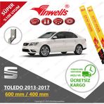 Inwells Seat Toledo 2013-2017 Muz Silecek Takımı