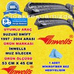Inwells Suzuki Swift 1997-2004 Muz Silecek Takımı