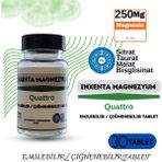 INXENTA Quattro Magnezyum Kompleksi – Sitrat, Malat, Bisglisinat, Taurat + B6 Vitamini | 30 Tablet