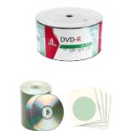 Iomega Boş Dvd-R 16X .4,7 GB 10 Adet ve 10 Adet DVD Zarfı
