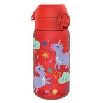 Ion8 - Çocuk Suluk - Kırmızı Unicorn - 350 ml - Sızdırmaz - BPA İçermeyen