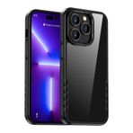 IP 14 Kılıfı, Darbeye Dayanıklı Telefon Kılıfı IP 14 Pro Max Şeffaf Kılıf Kapak, İnce, Hafif Şeffaf IP 14 Pro Kılıf, Siyah, IP 14 Pro