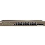 IP-COM G5328P-24-410W 24 Port L3 Yönetilebilir Rackmount Switch