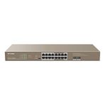 IP-COM IP-G3318P-16-250W 16 Port Gigabit 2-SFP 250 W Ful PoE Cloud Yönetilebilir Rack Mount Switch