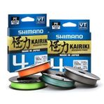 İp Misina Shimano Kairiki 4 Mantis Green (Yeşil) 0,28 300mt 4kat