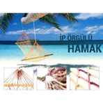 Ip Örgülü Ahşap Hamak (529961193) cok-renkli