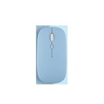 ıPad 10.2 7./8./9. Nesil Uyumlu Şarj Edilebilir Tablet Kablosuz Bluetooth Mouse Mavi