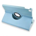 iPad 10.2 7.Nesil 360 Deri - Turkuaz Tablet Kılıfı