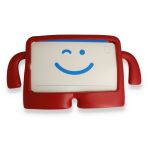 iPad 10.2 (7.nesil) Kılıf Karakter Tablet Silikon - Kırmızı