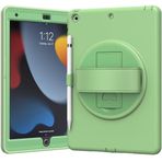 iPad 10,2 inç 2019/2020 / 2021 (7/8/9 Nesil) Ağır Hizmet Tipi Kılıf Darbeye Dayanıklı Kılıf HYZZXB (2) ile uyumlu/Yedek