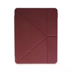 İpad 12.9 (2021) Kılıf Kalemlikli Mars Tablet Kılıfı - Mürdüm