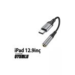 İpad 12.9İnç 3. 4. 5. 6. Nesil Uyumlu Kulaklık Dönüştürücüsü Type-C Çevirici Aparat