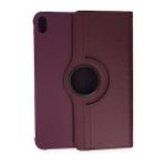 iPad 2022 10.9 10.Nesil 360 Deri - Mürdüm Tablet Kılıfı