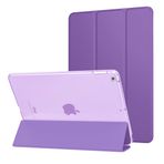 iPad 9.7 (2017) Standlı Smart Cover Tablet Kılıf Mor